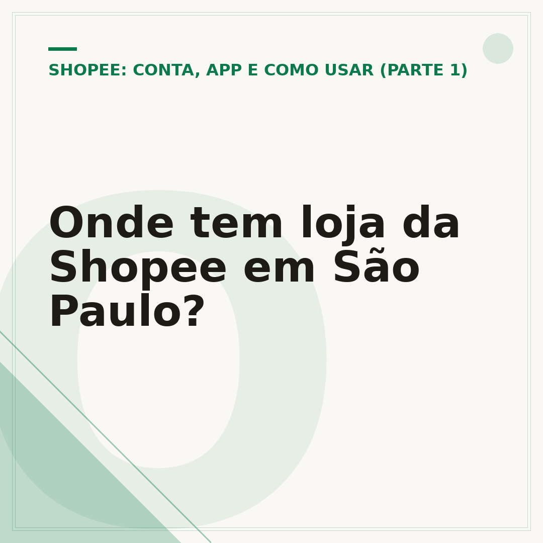 Onde tem loja da Shopee em São Paulo?