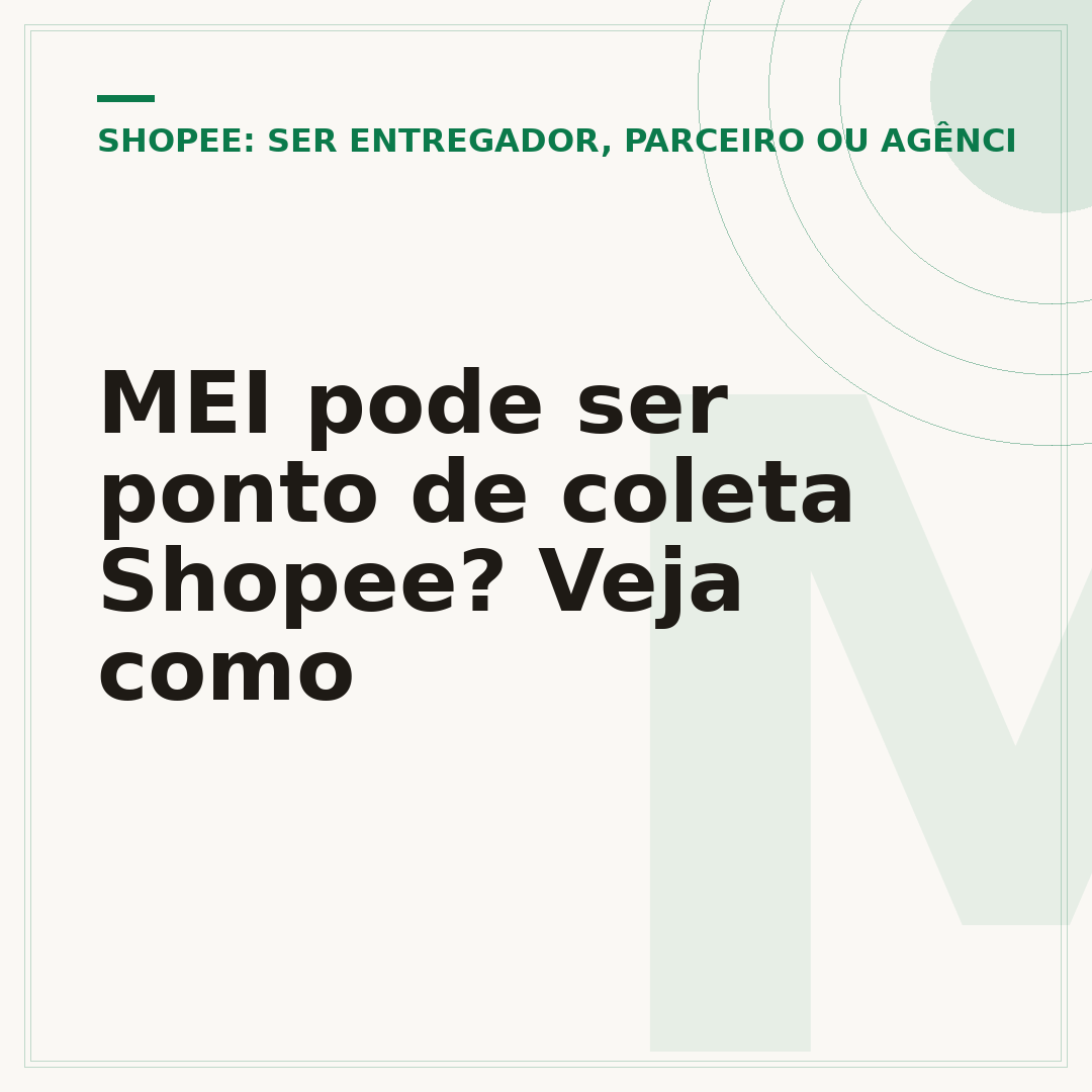MEI pode ser ponto de coleta Shopee? Veja como