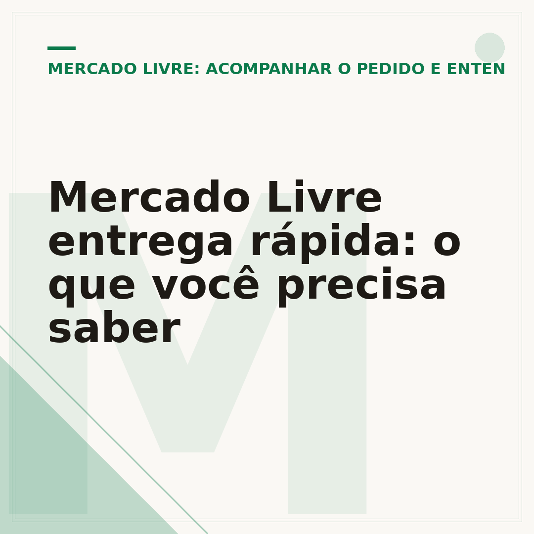 Mercado Livre entrega rápida: o que você precisa saber
