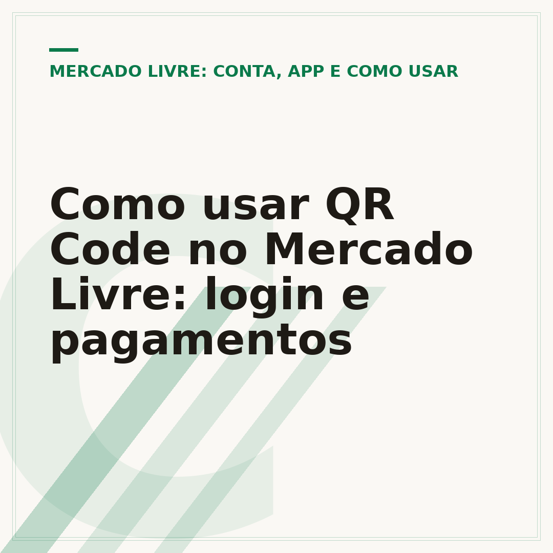 Como usar QR Code no Mercado Livre: login e pagamentos