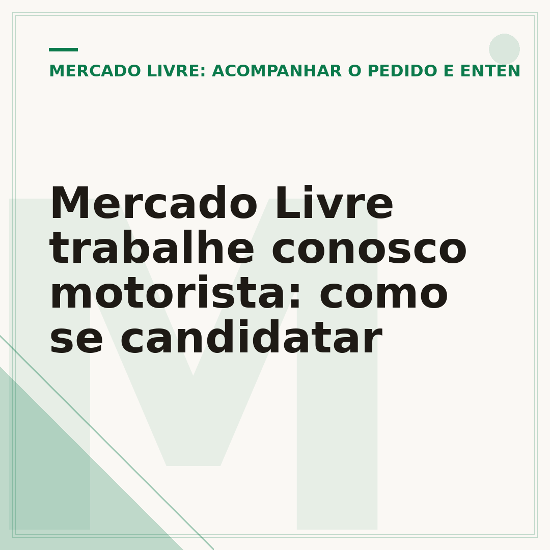 Mercado Livre trabalhe conosco motorista: como se candidatar