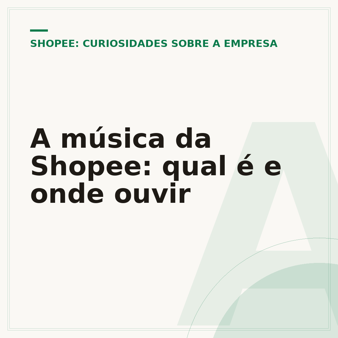 A música da Shopee: qual é e onde ouvir