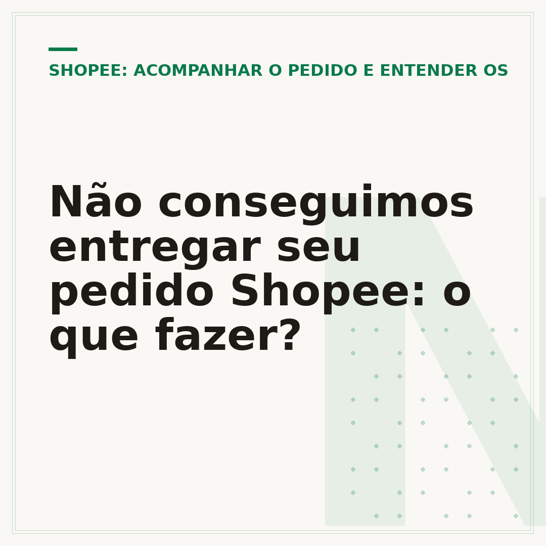 Não conseguimos entregar seu pedido Shopee: o que fazer?