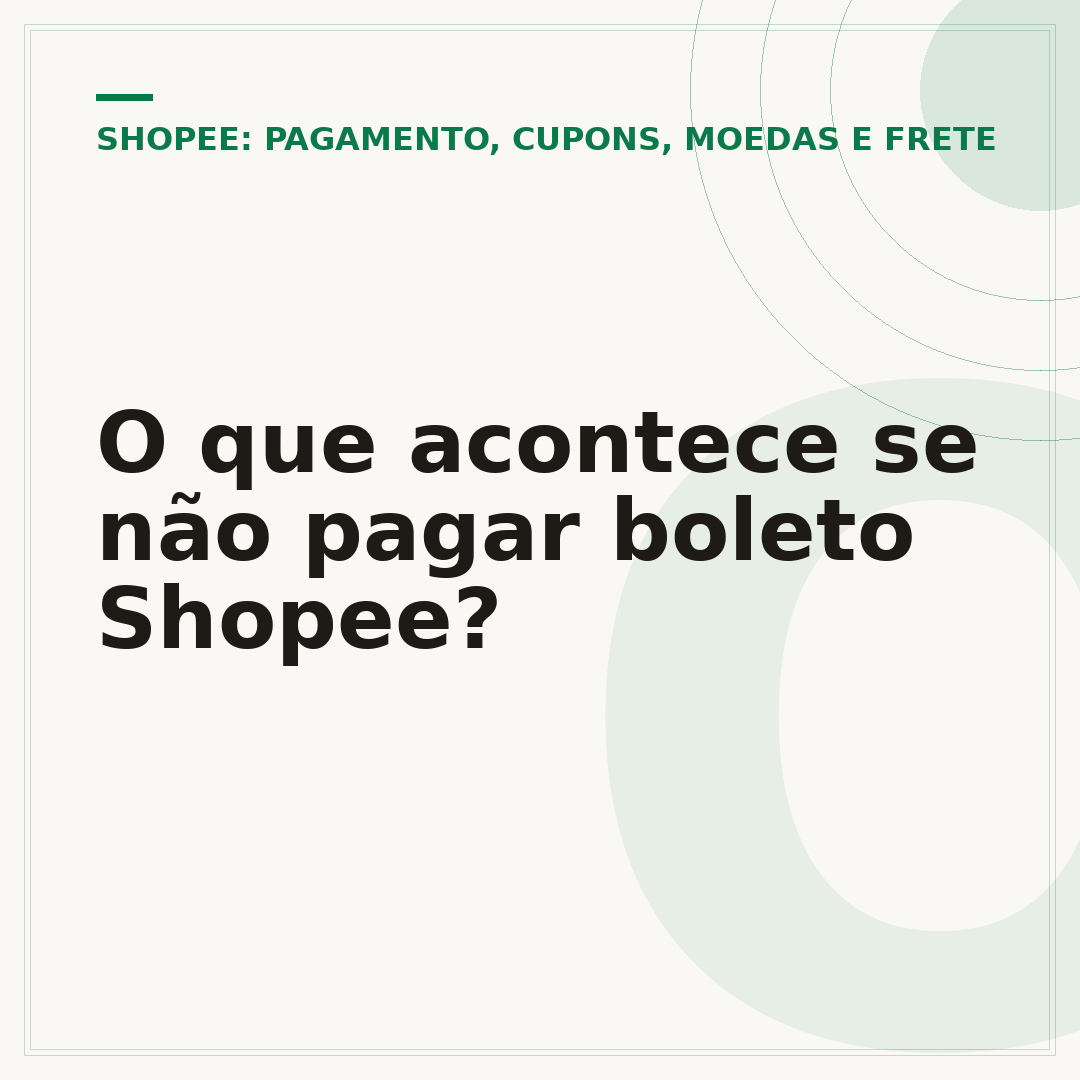 O que acontece se não pagar boleto Shopee?