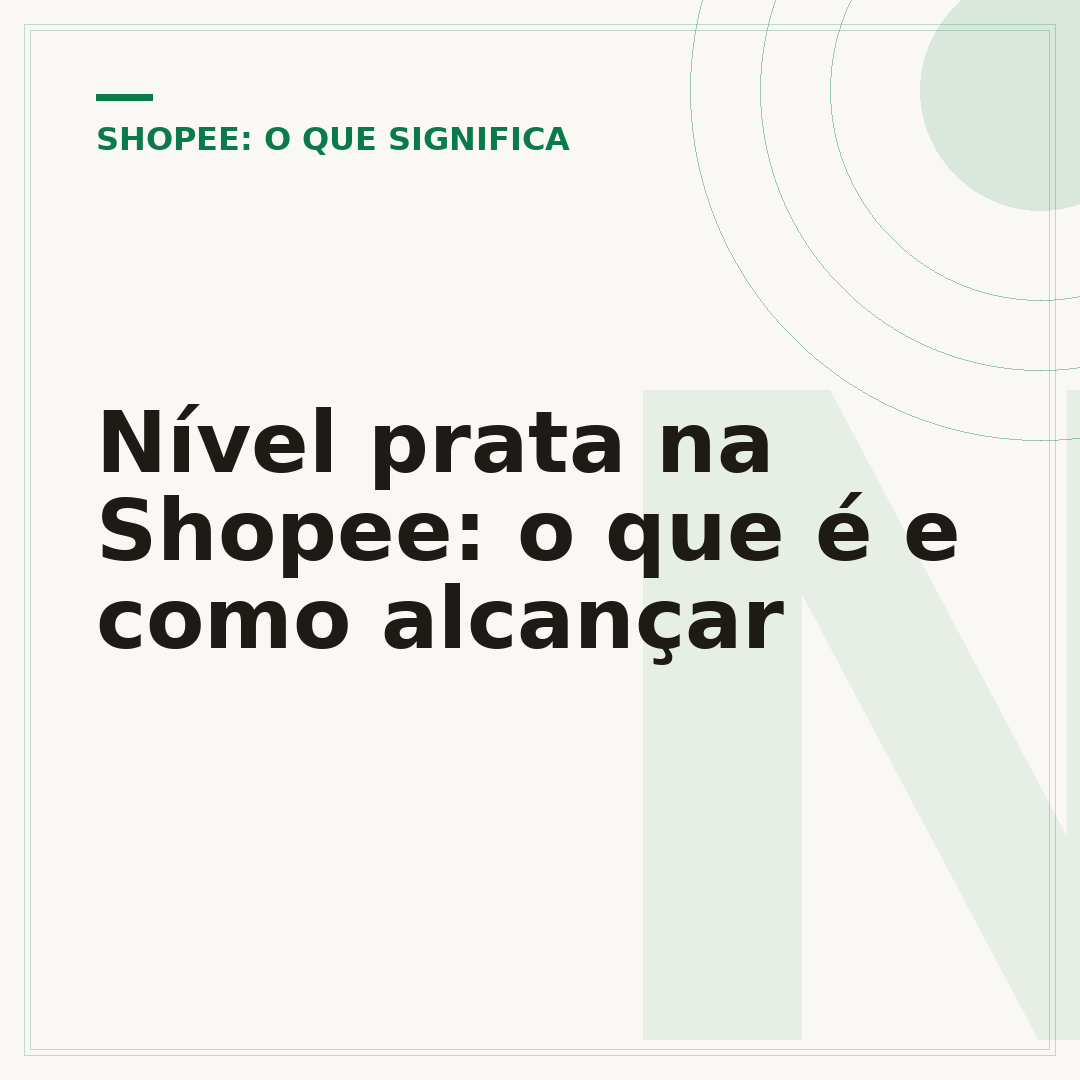 Nível prata na Shopee: o que é e como alcançar