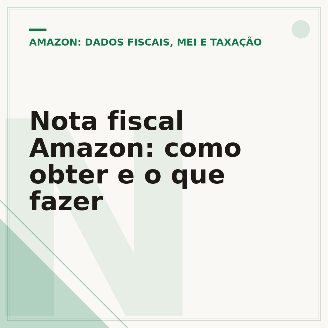 Nota fiscal Amazon: como obter e o que fazer