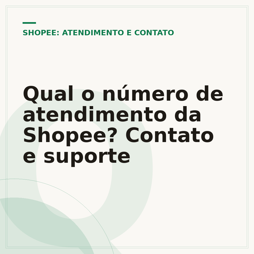 Qual o número de atendimento da Shopee? Contato e suporte