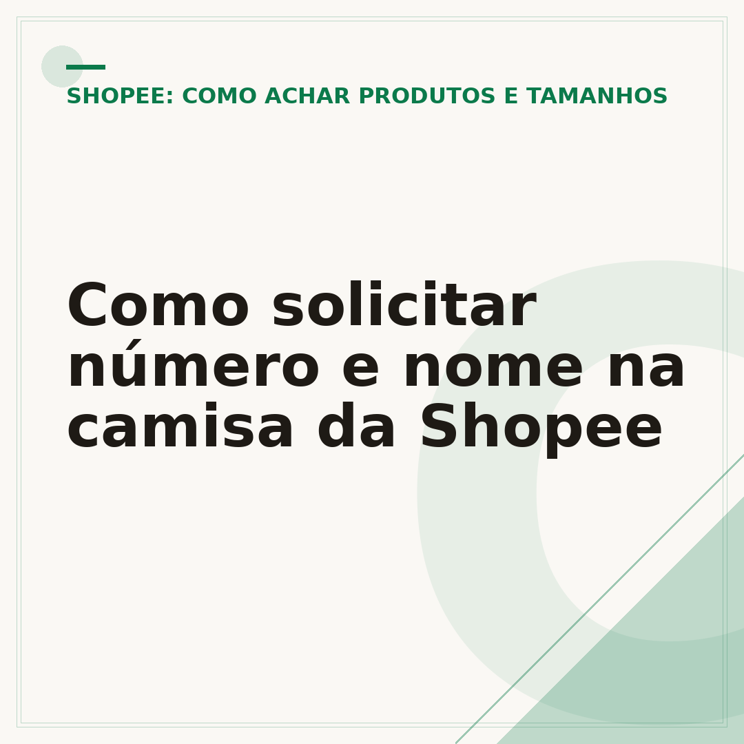 Como solicitar número e nome na camisa da Shopee