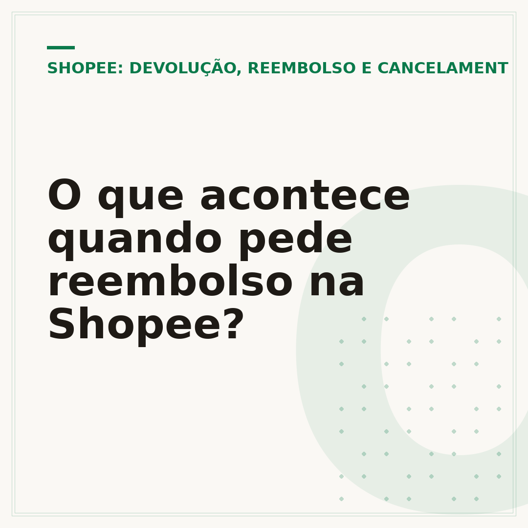 O que acontece quando pede reembolso na Shopee?
