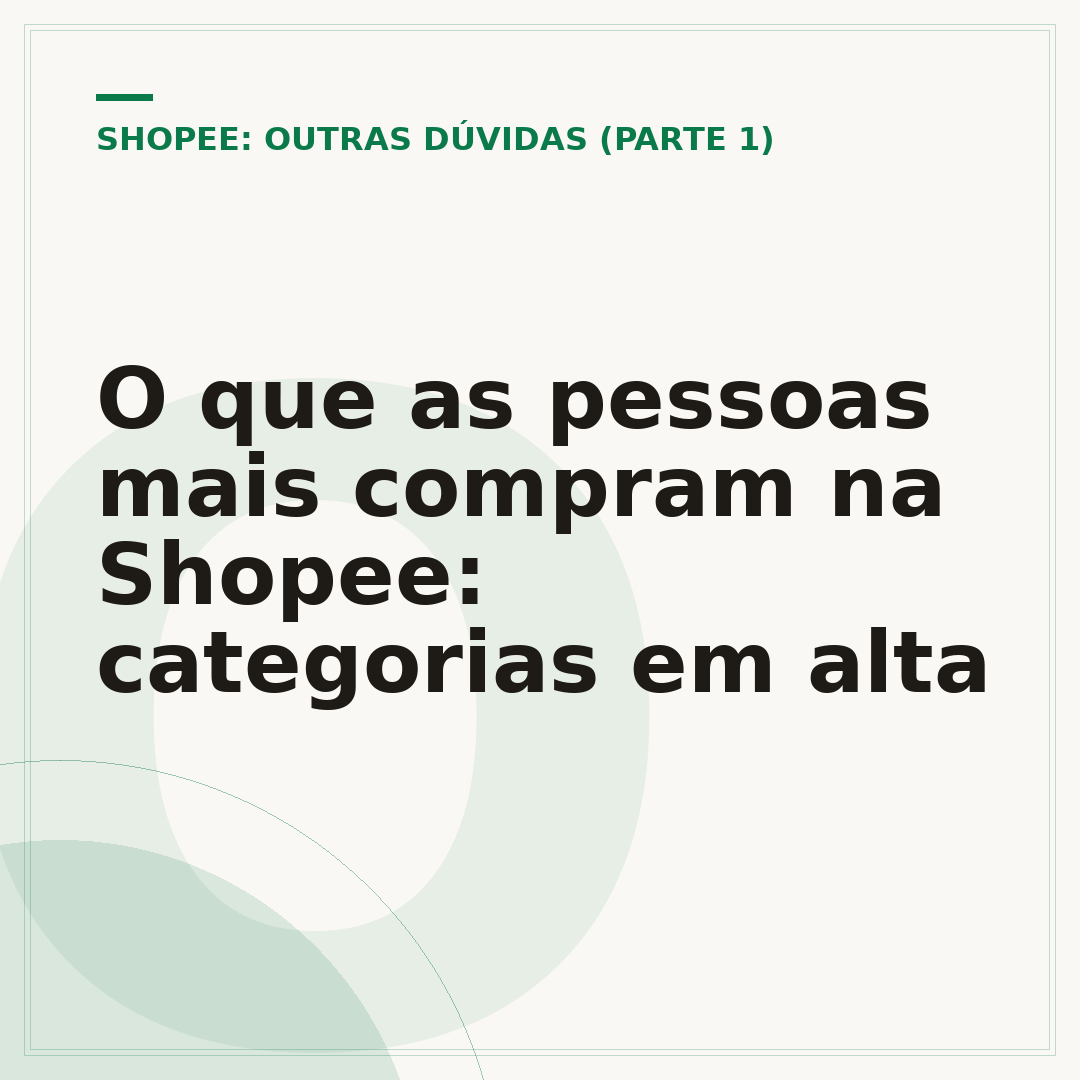 O que as pessoas mais compram na Shopee: categorias em alta
