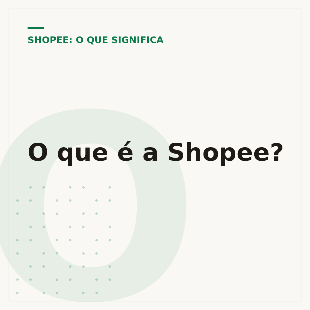 O que é a Shopee?