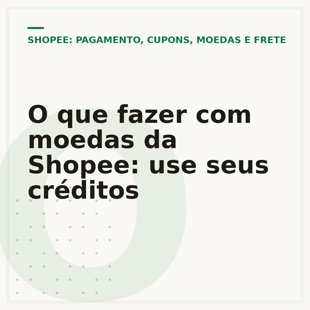O que fazer com moedas da Shopee: use seus créditos