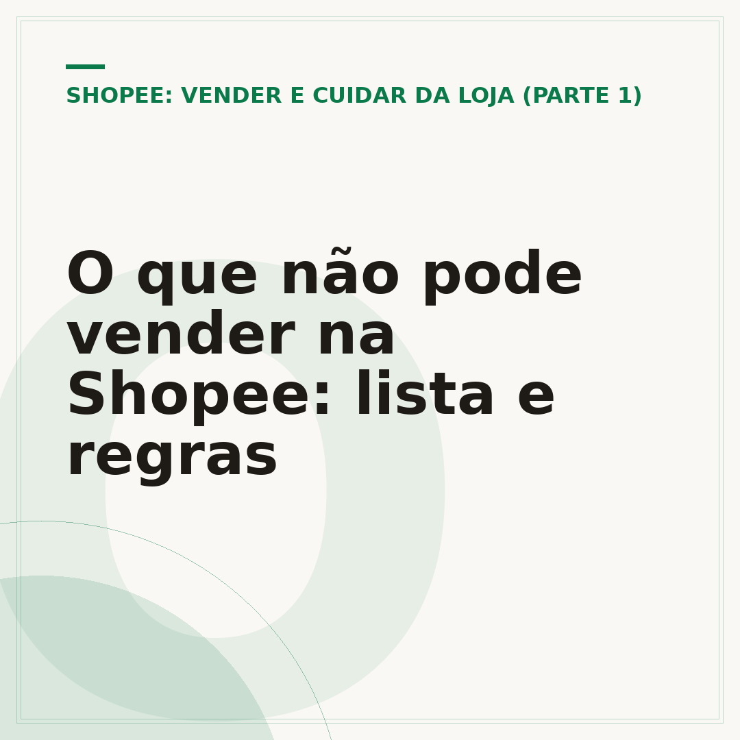O que não pode vender na Shopee: lista e regras
