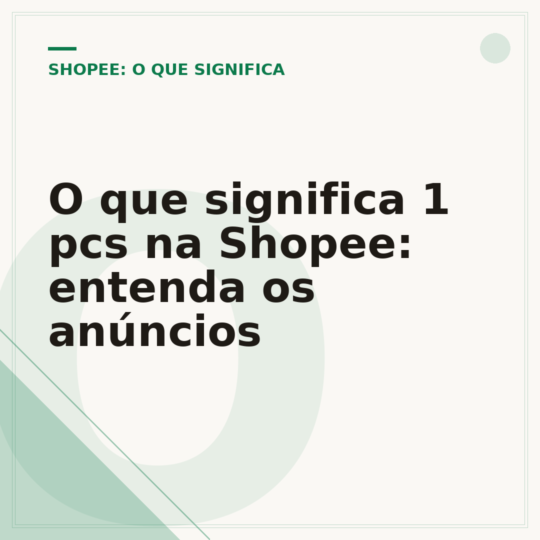 O que significa 1 pcs na Shopee: entenda os anúncios