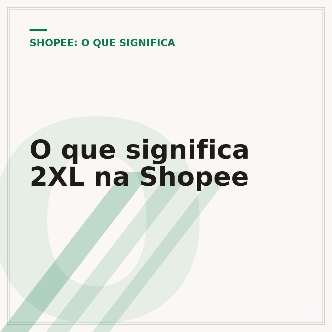 O que significa 2XL na Shopee