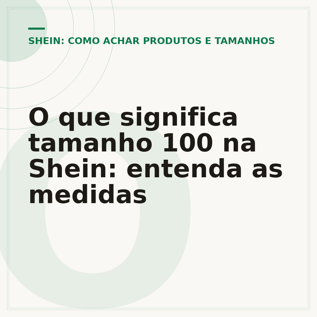 O que significa tamanho 100 na Shein: entenda as medidas