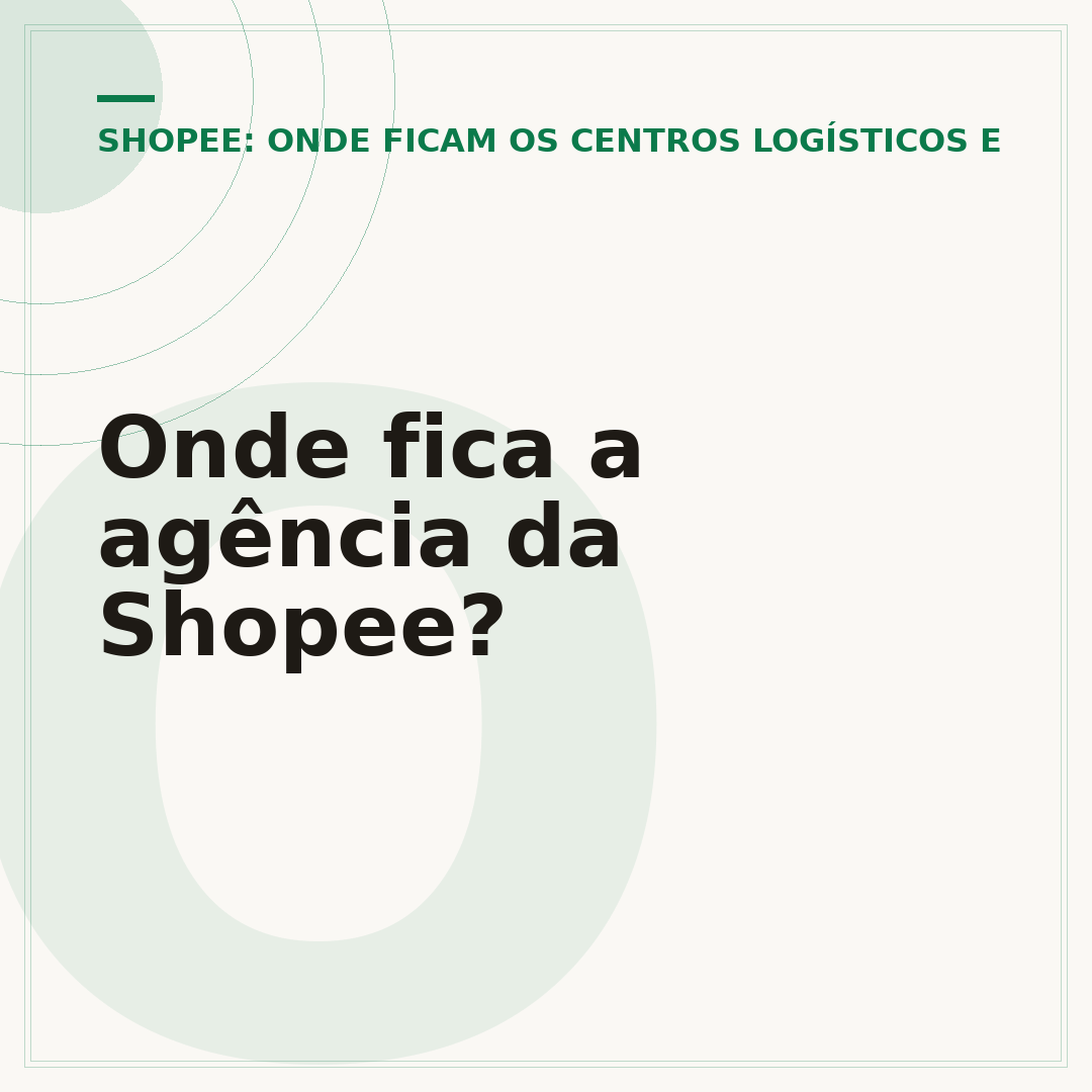 Onde fica a agência da Shopee?