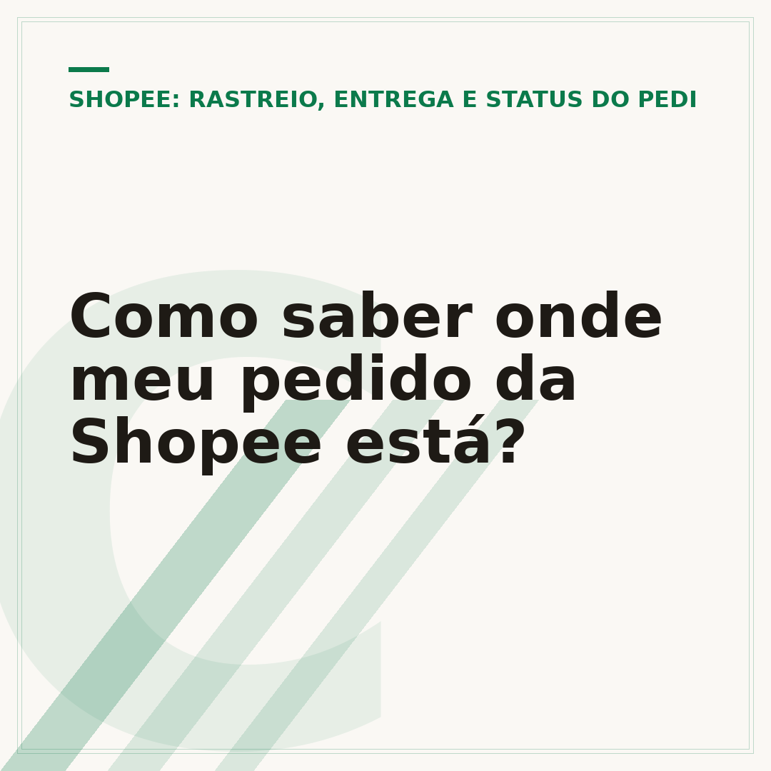 Como saber onde meu pedido da Shopee está?
