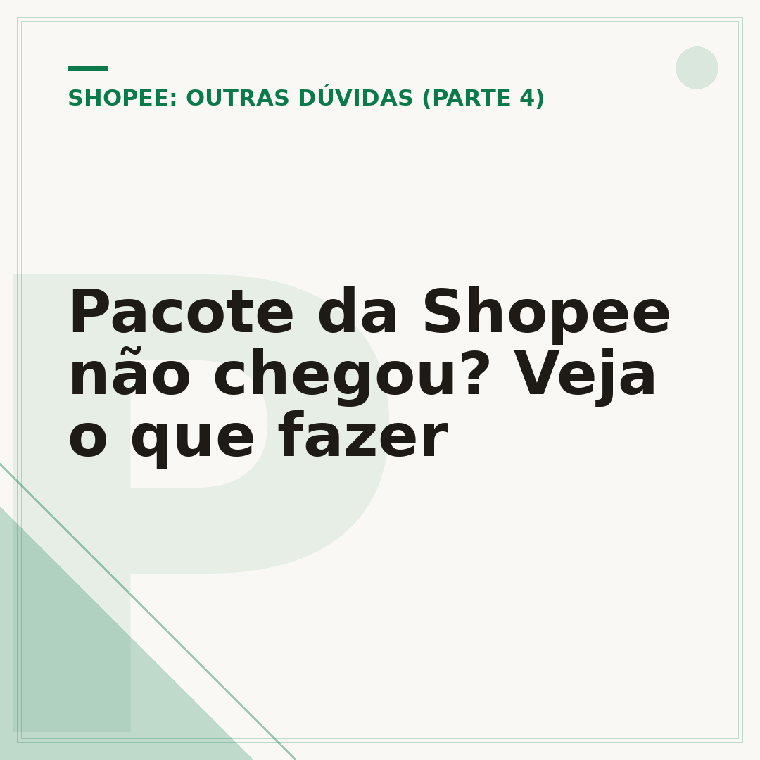 Pacote da Shopee não chegou? Veja o que fazer