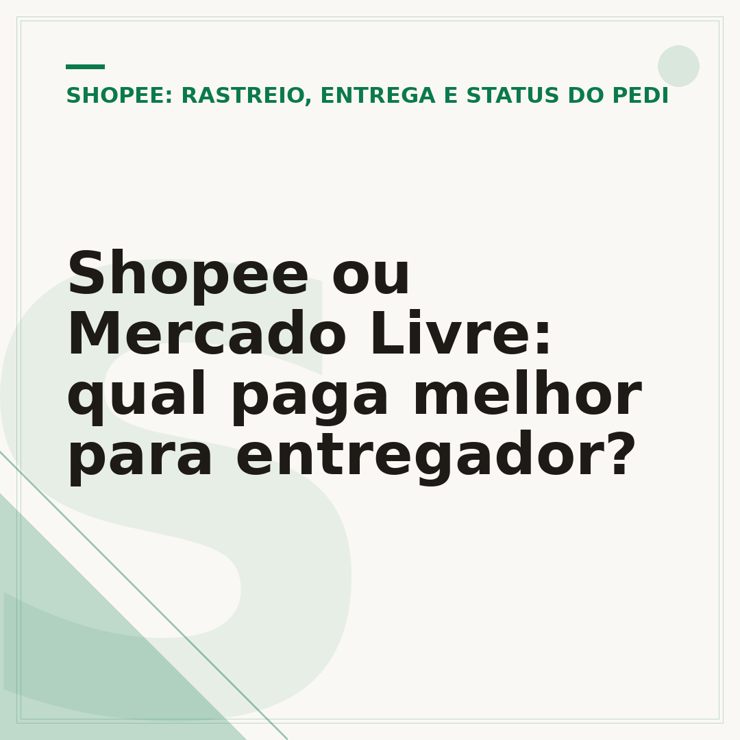 Shopee ou Mercado Livre: qual paga melhor para entregador?