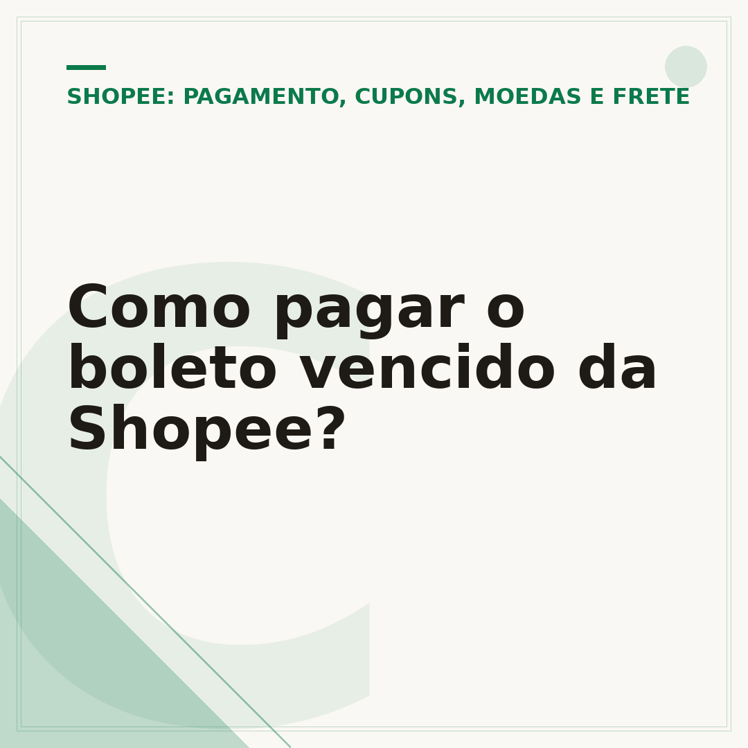 Como pagar o boleto vencido da Shopee?