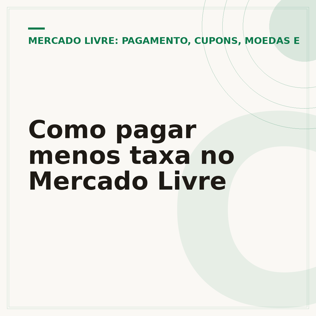 Como pagar menos taxa no Mercado Livre