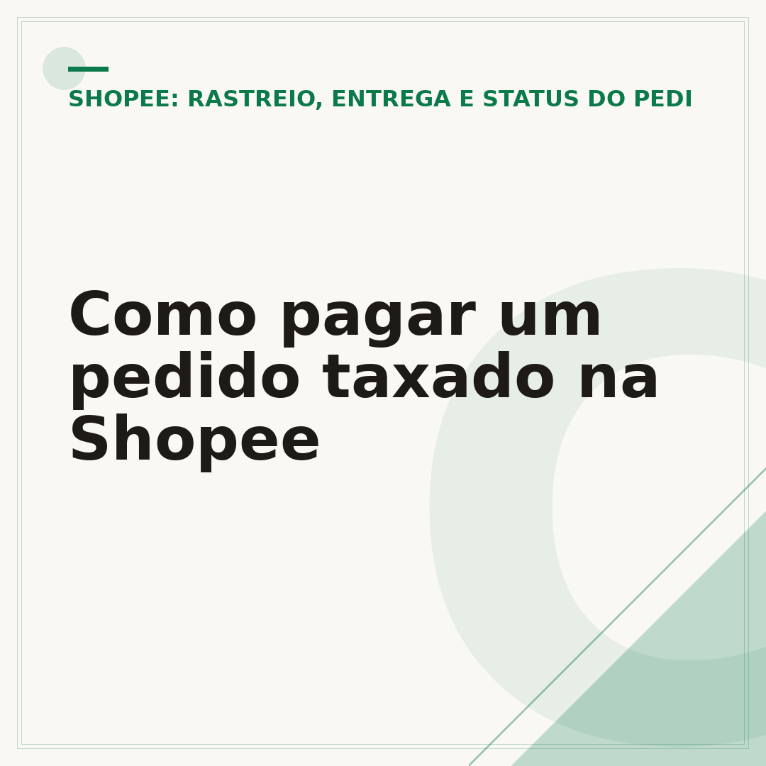 Como pagar um pedido taxado na Shopee