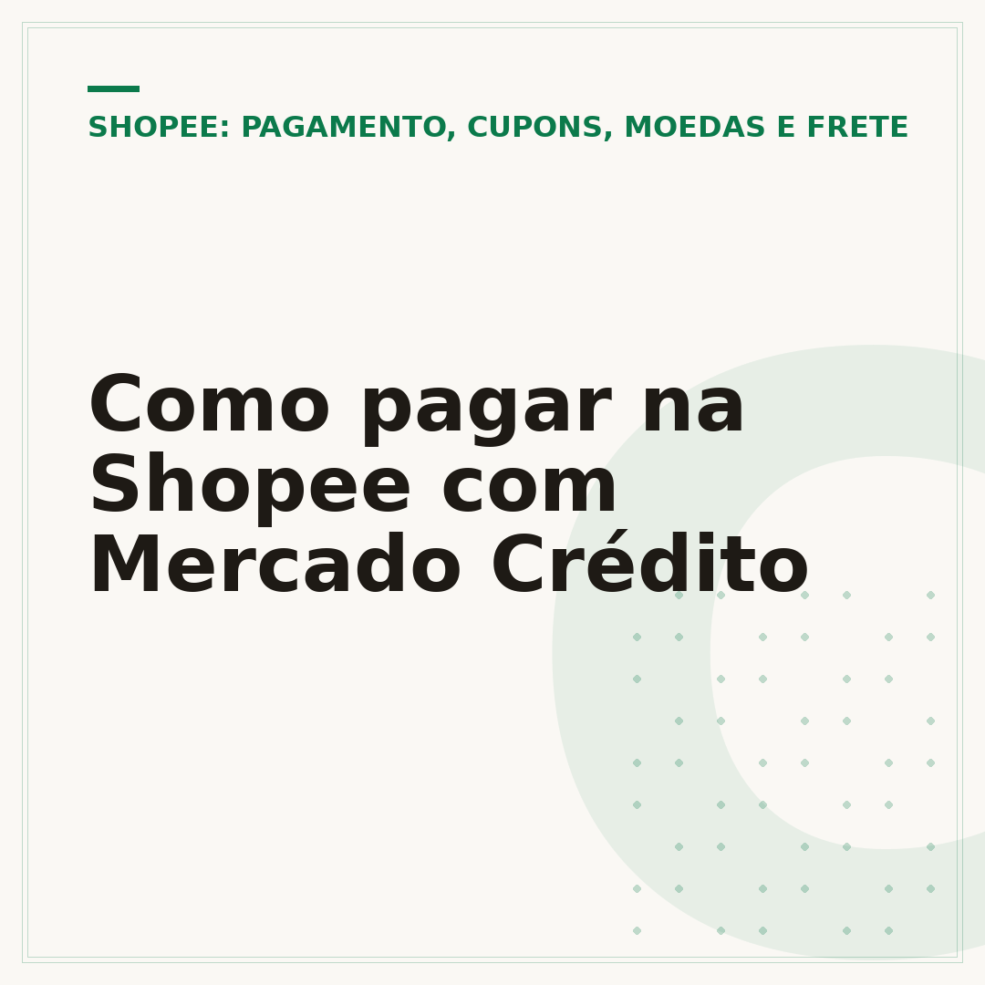 Como pagar na Shopee com Mercado Crédito