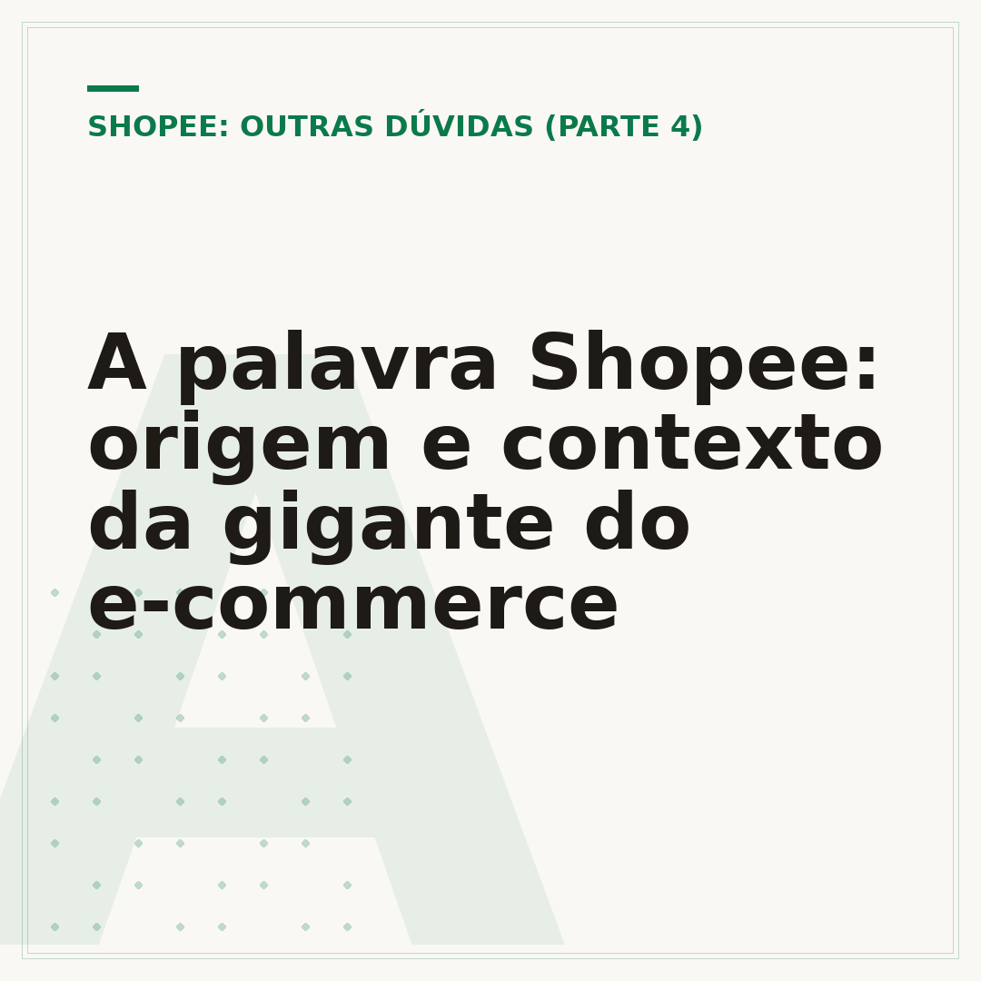 A palavra Shopee: origem e contexto da gigante do e-commerce