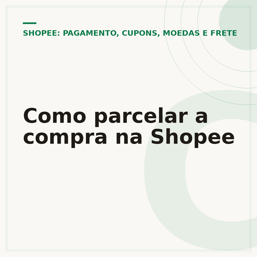 Como parcelar a compra na Shopee
