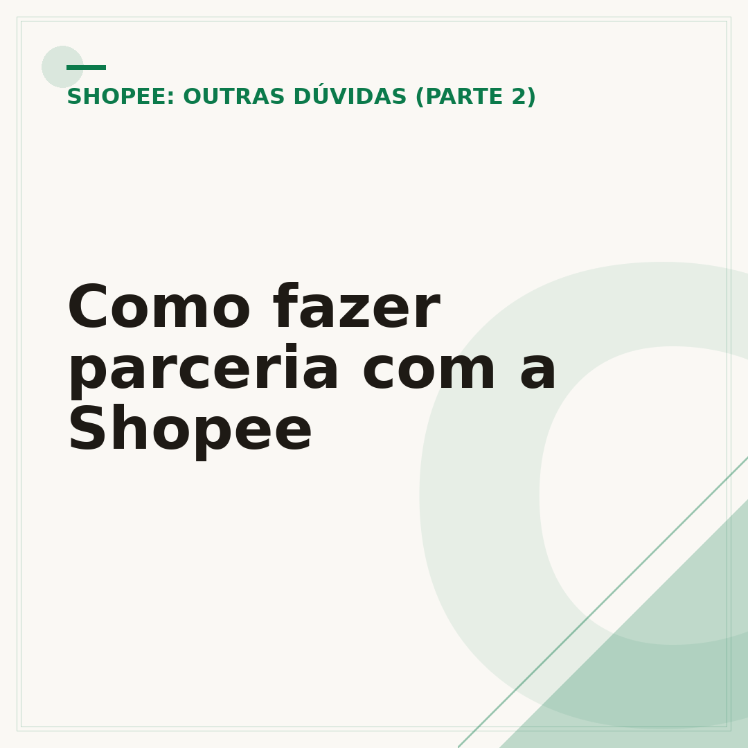 Como fazer parceria com a Shopee