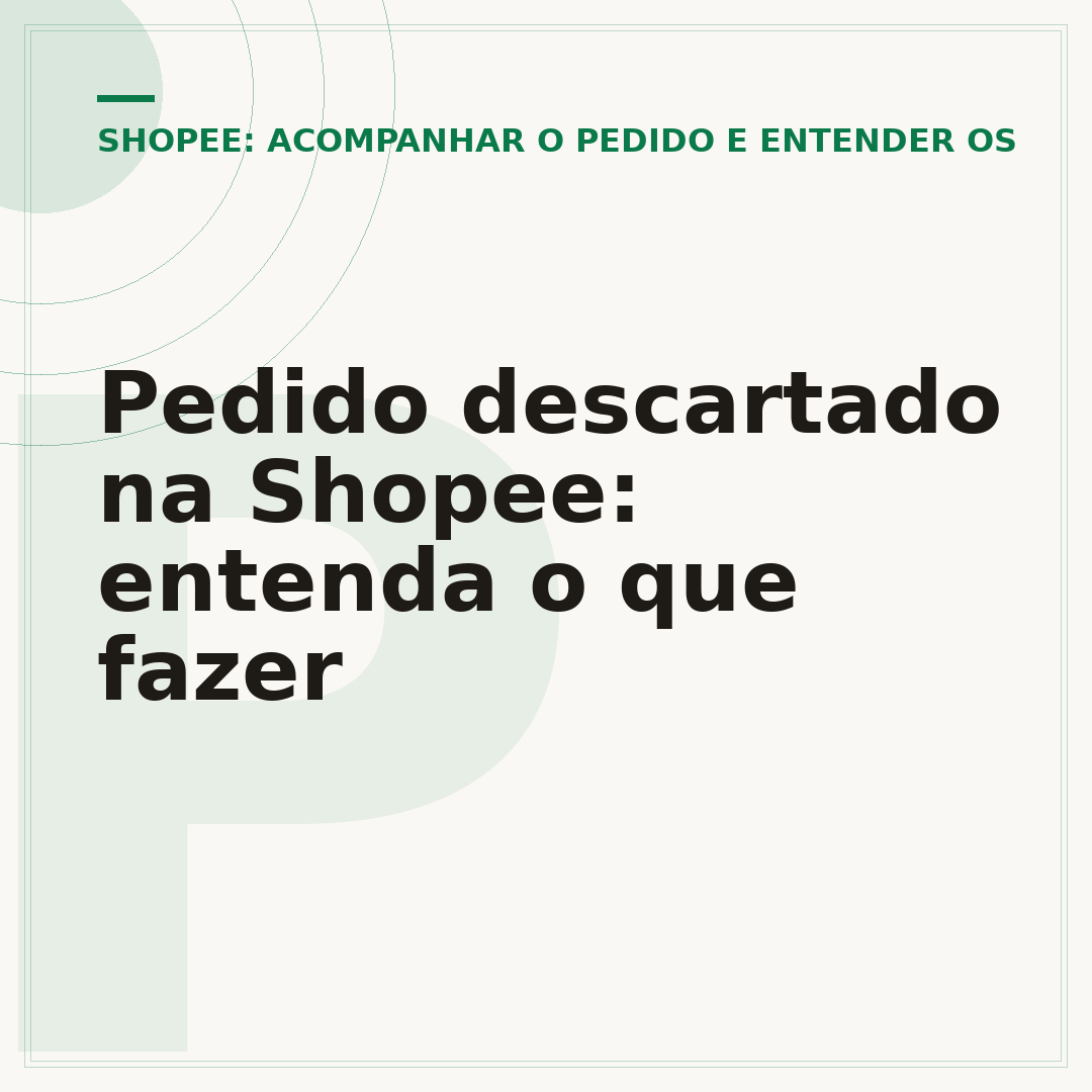 Pedido descartado na Shopee: entenda o que fazer