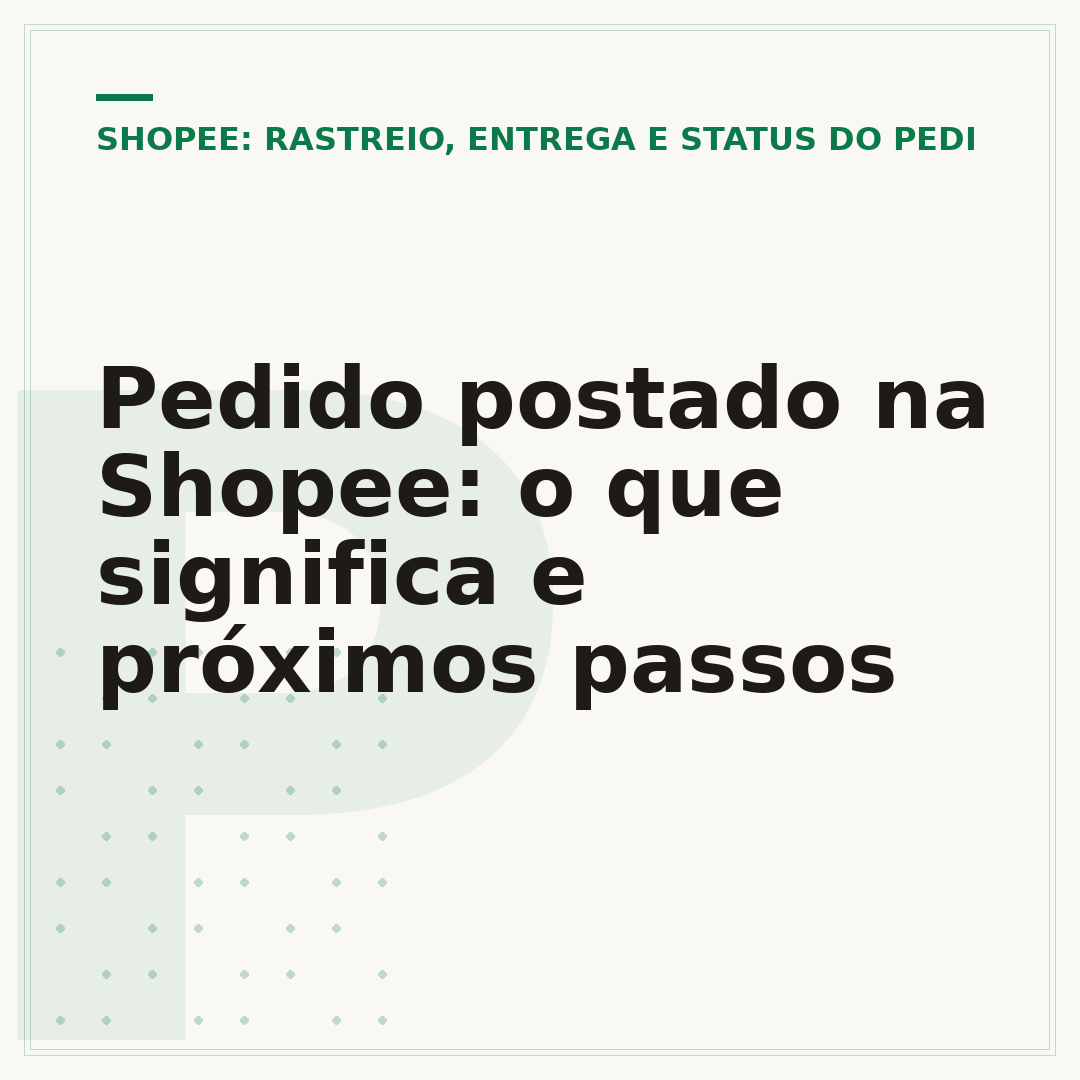 Pedido postado na Shopee: o que significa e próximos passos