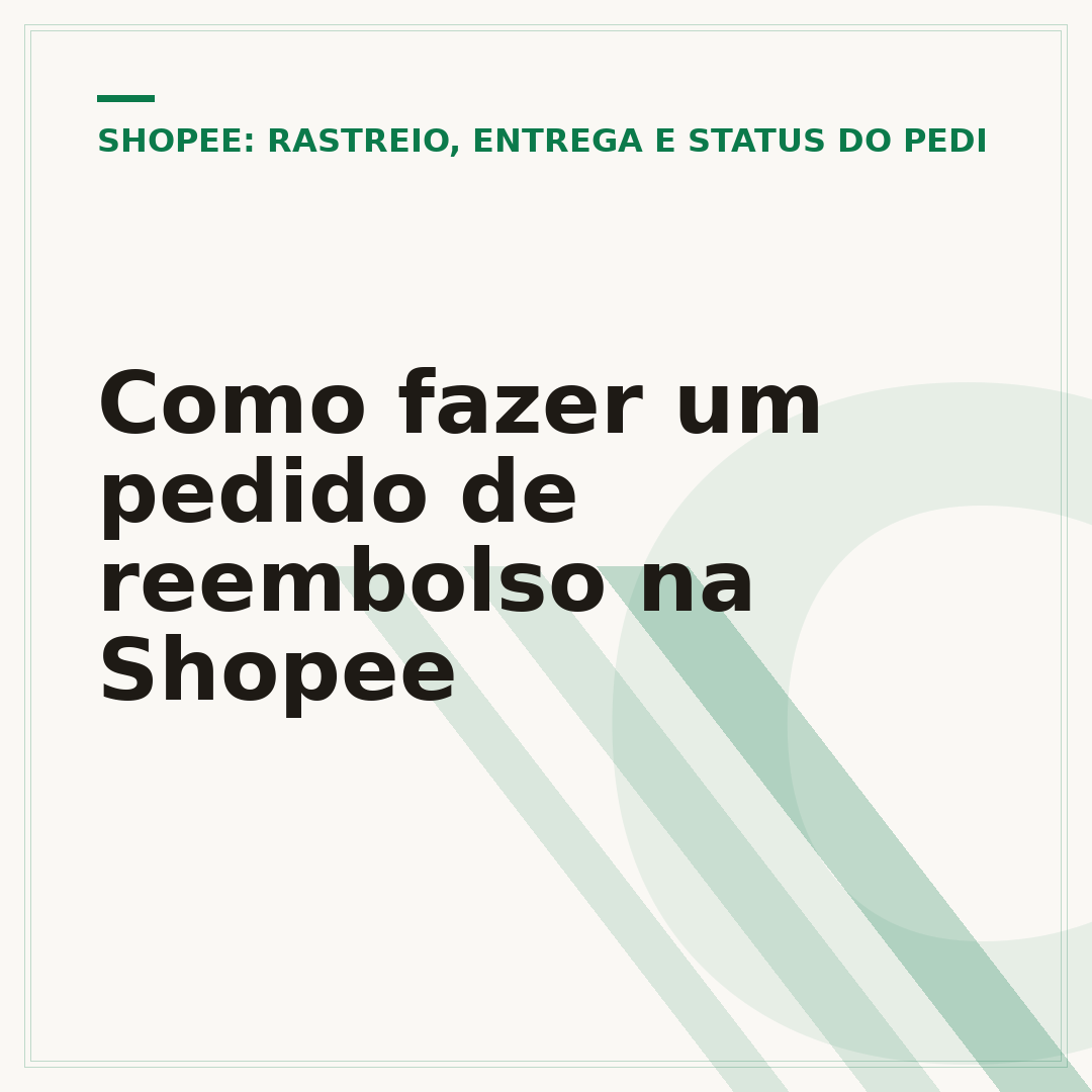 Como fazer um pedido de reembolso na Shopee