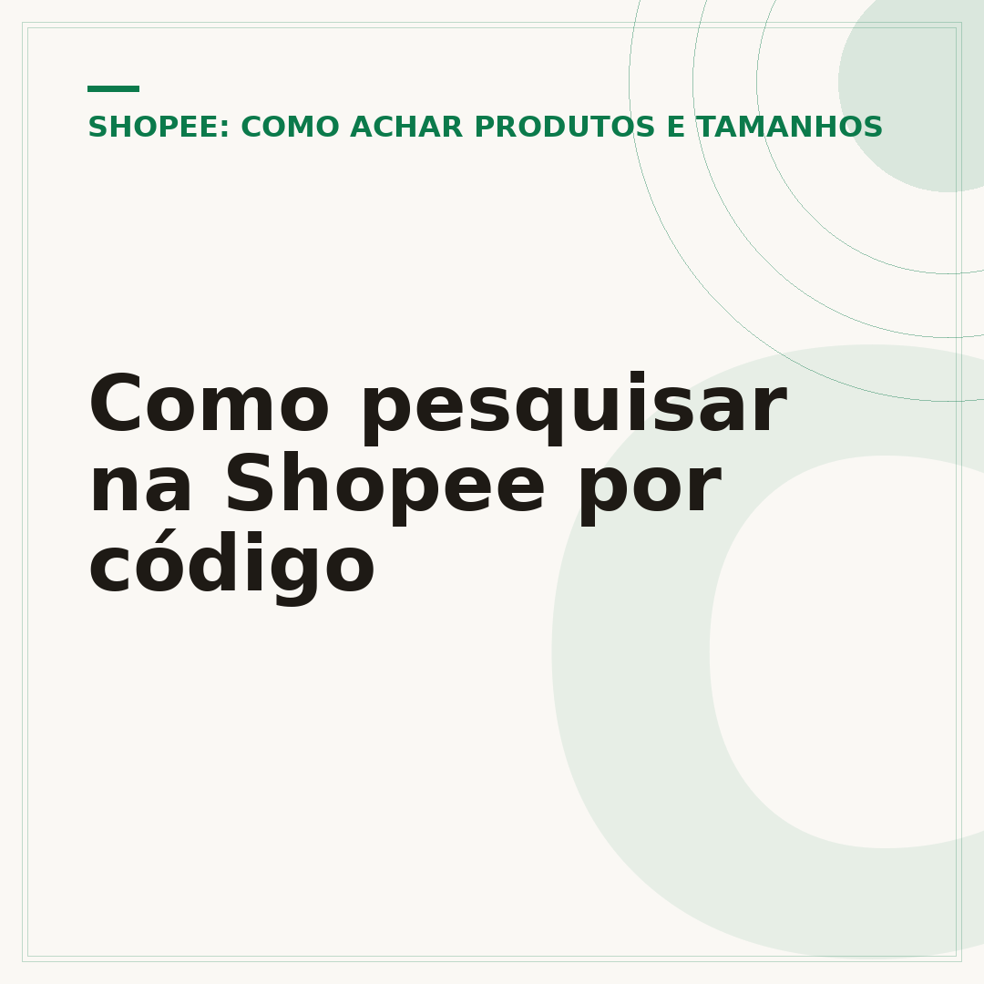 Como pesquisar na Shopee por código