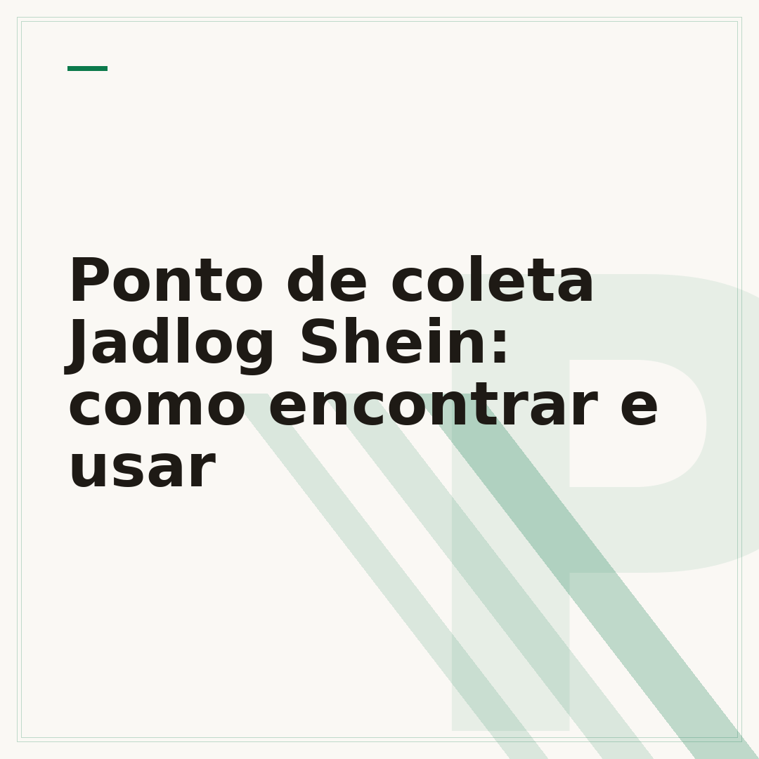 Ponto de coleta Jadlog Shein: como encontrar e usar