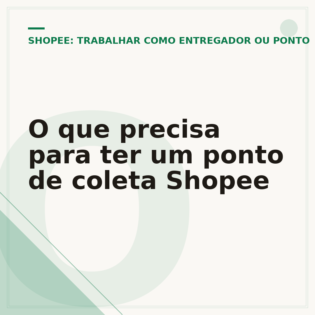 O que precisa para ter um ponto de coleta Shopee