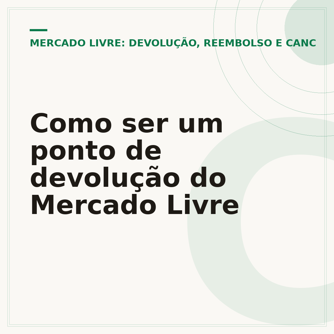 Como ser um ponto de devolução do Mercado Livre