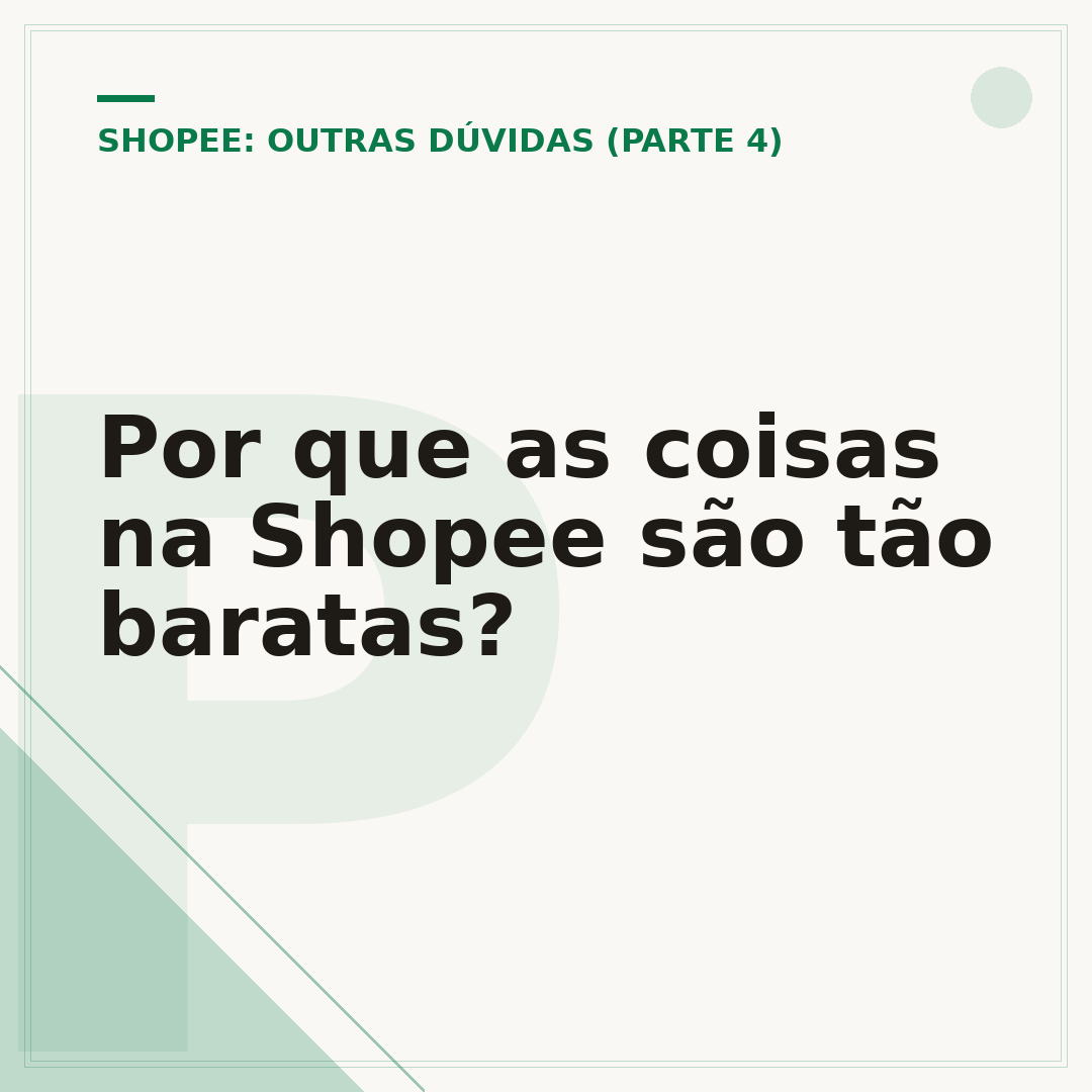 Por que as coisas na Shopee são tão baratas?