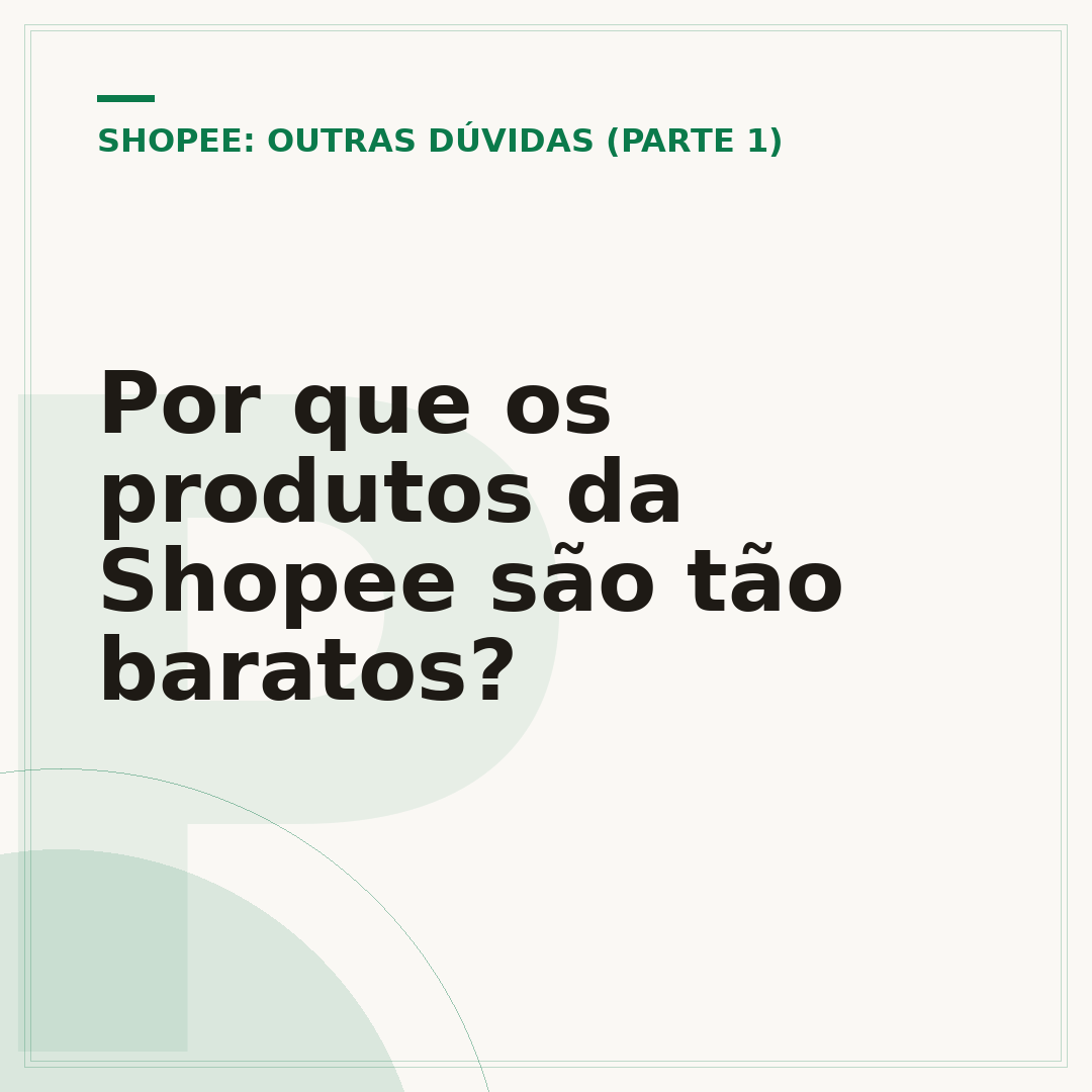 Por que os produtos da Shopee são tão baratos?
