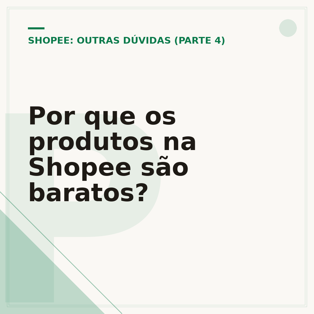 Por que os produtos na Shopee são baratos?