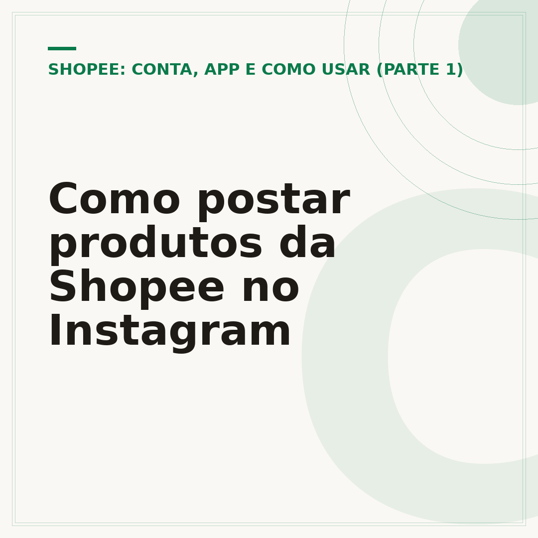 Como postar produtos da Shopee no Instagram