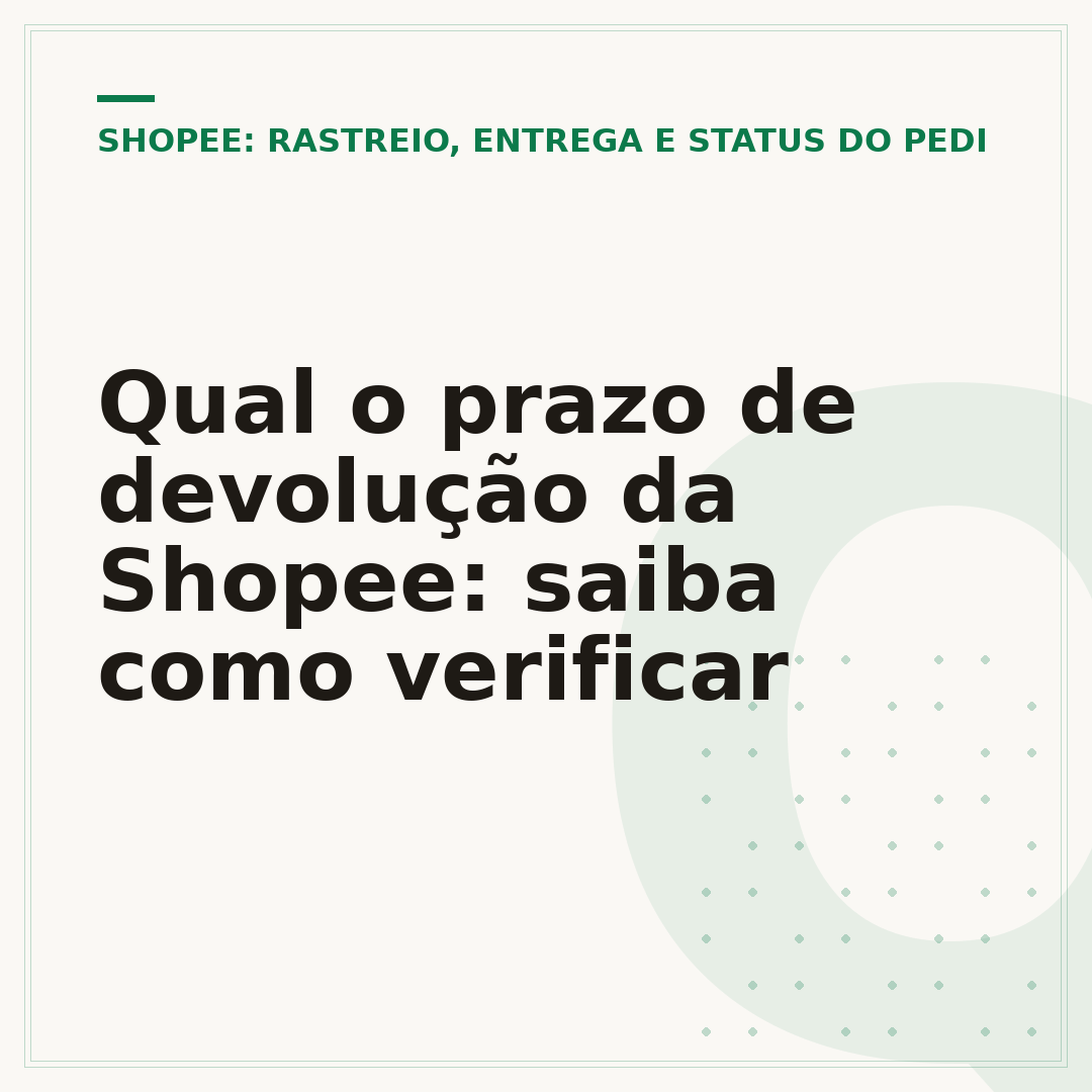 Qual o prazo de devolução da Shopee: saiba como verificar
