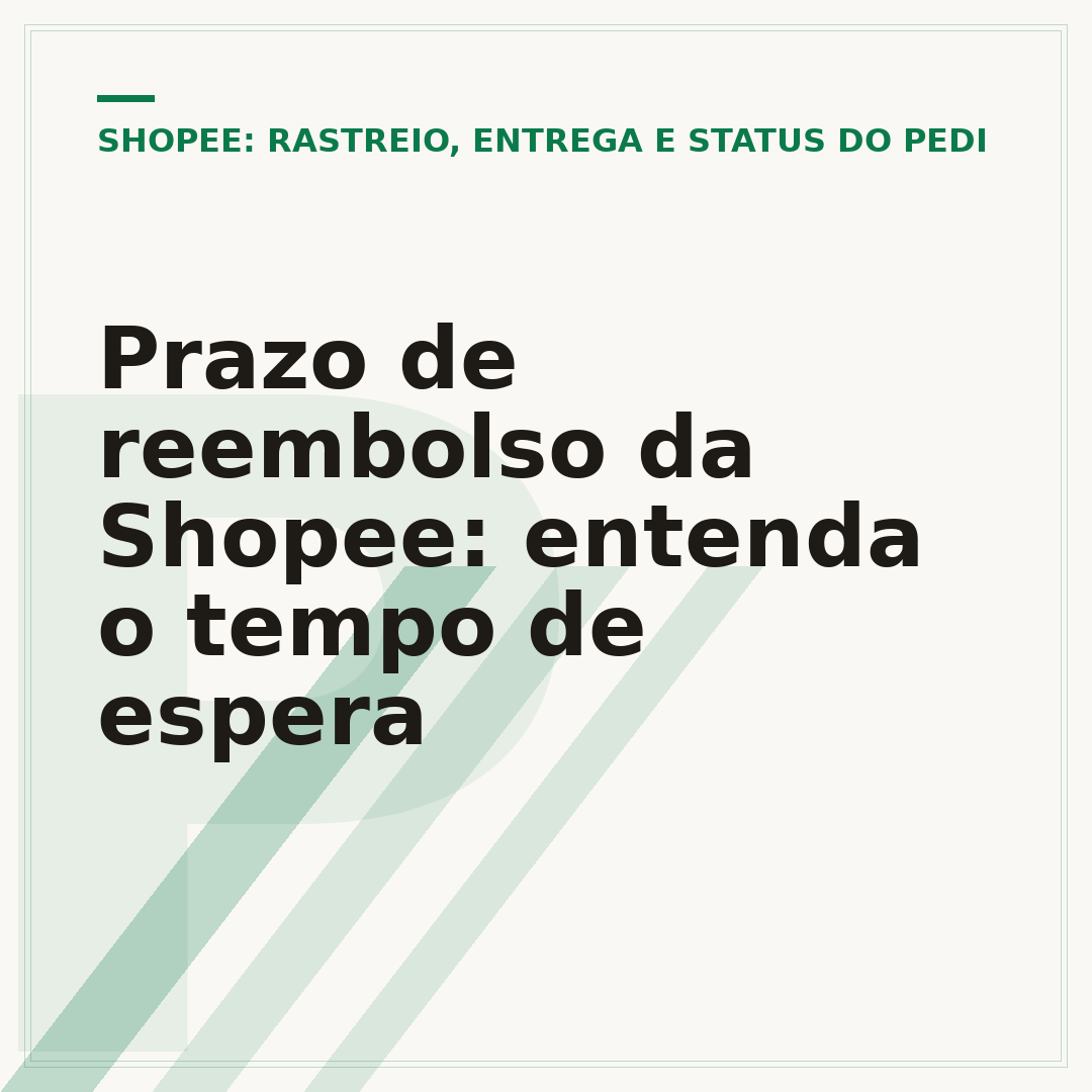 Prazo de reembolso da Shopee: entenda o tempo de espera