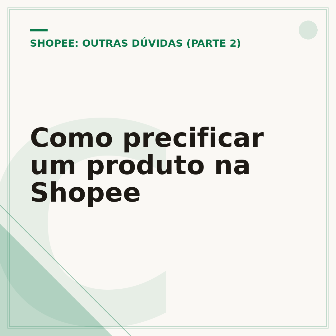 Como precificar um produto na Shopee