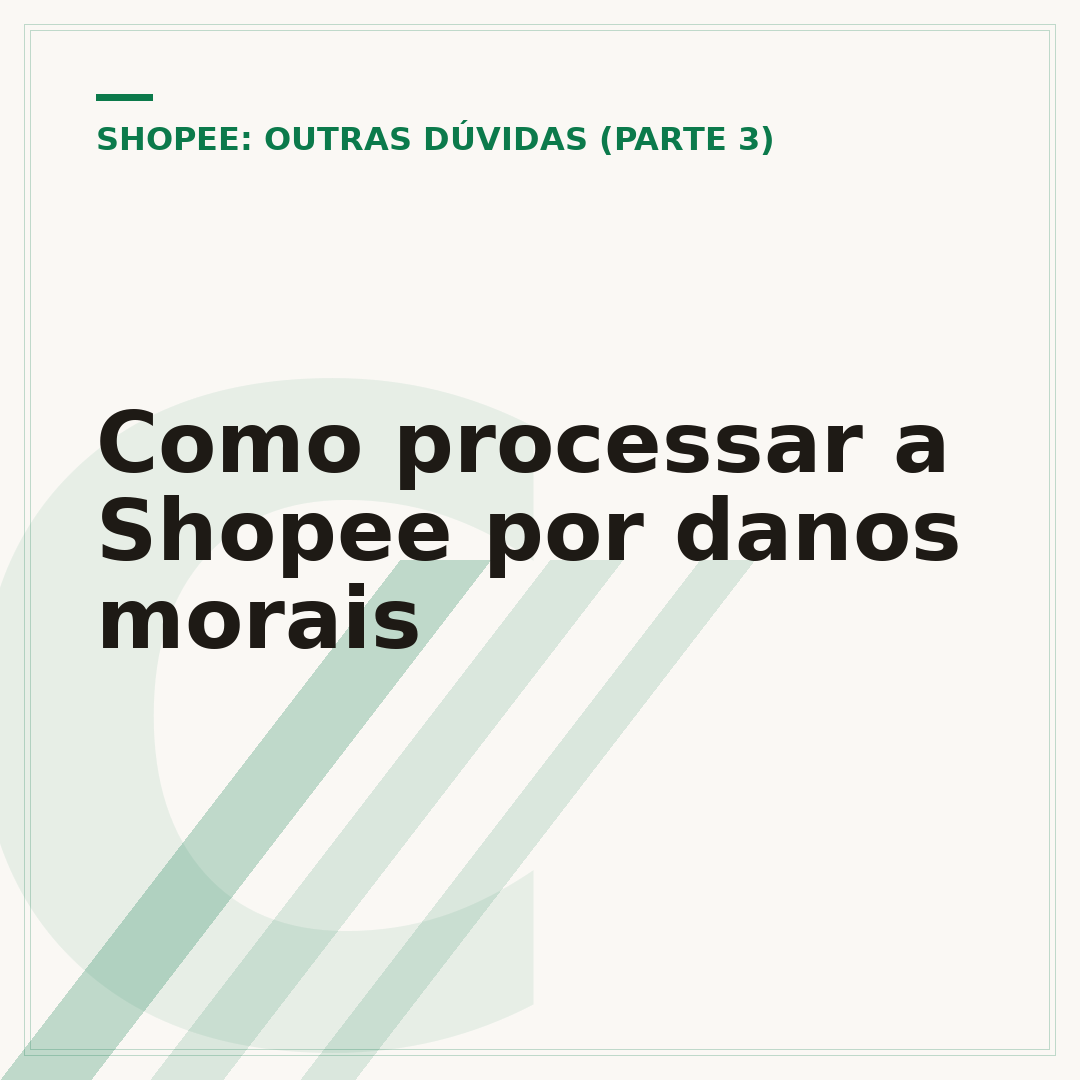 Como processar a Shopee por danos morais