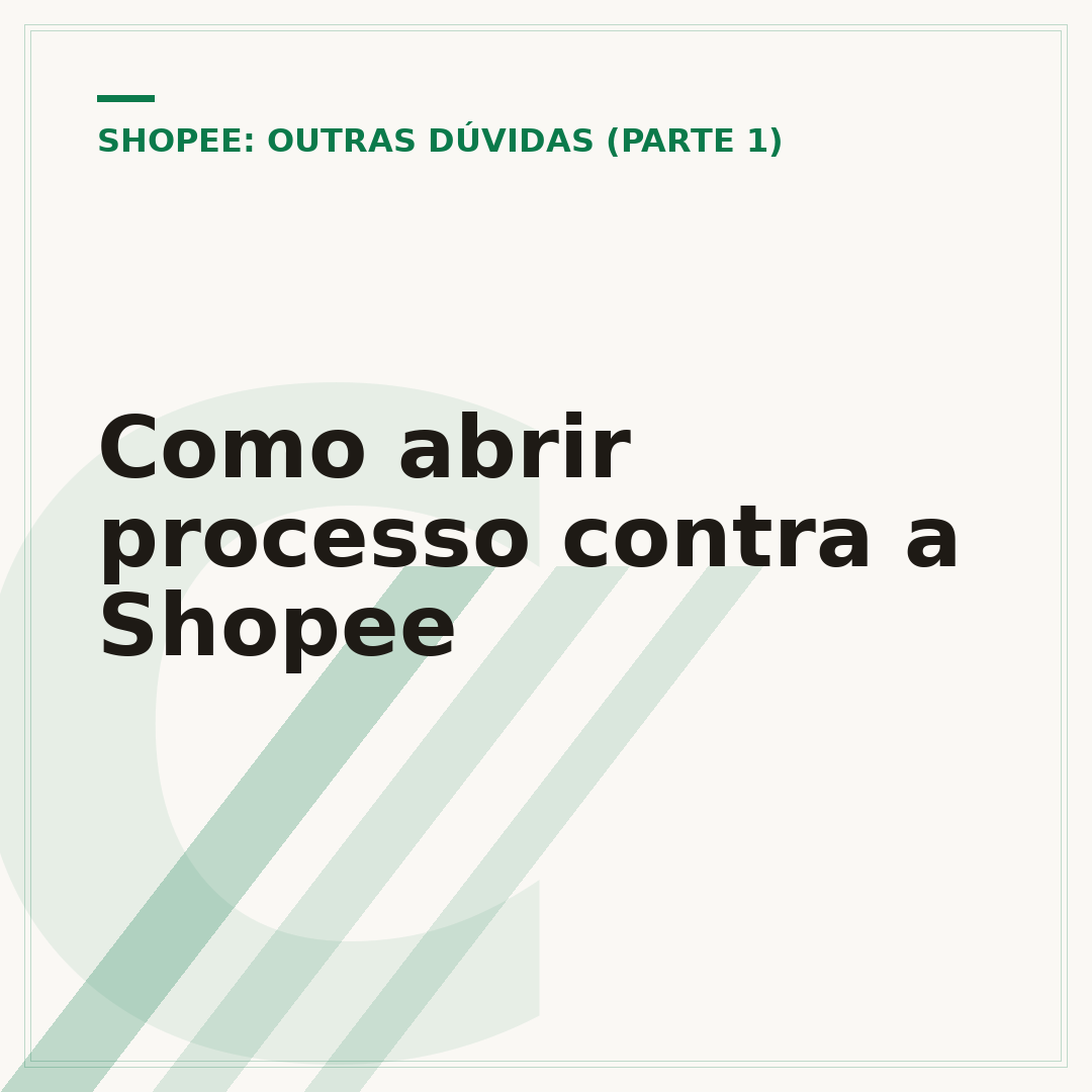 Como abrir processo contra a Shopee
