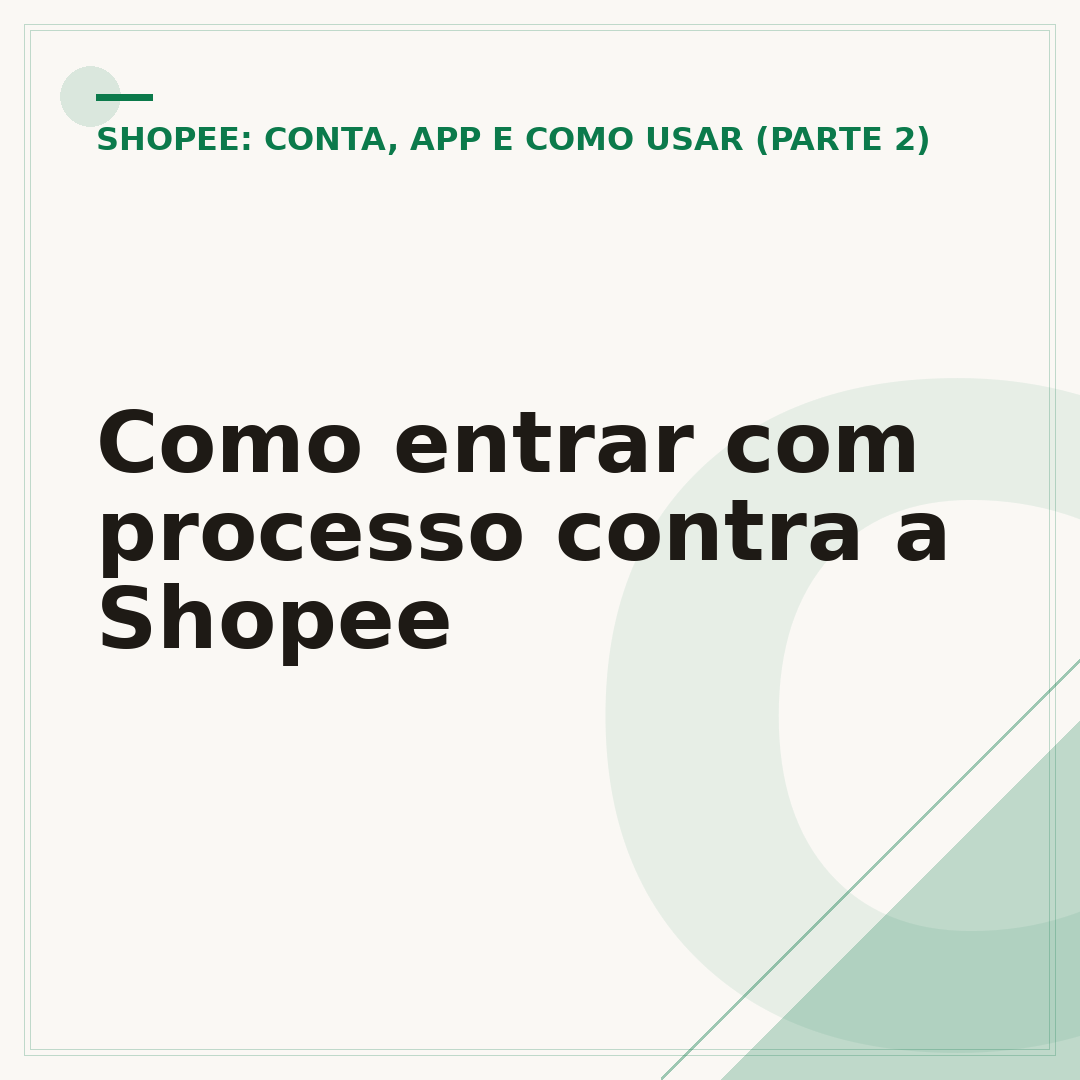 Como entrar com processo contra a Shopee