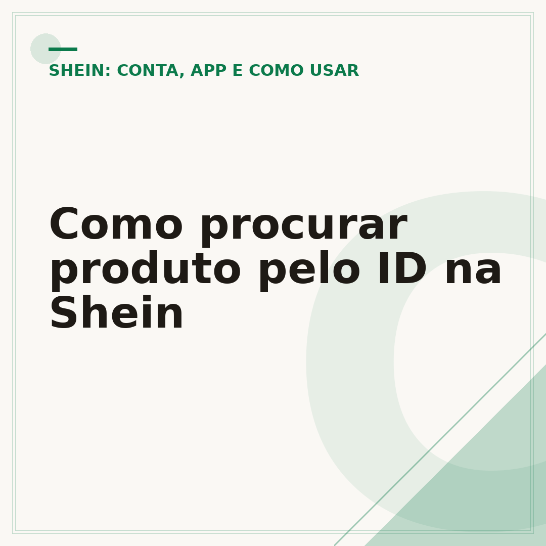 Como procurar produto pelo ID na Shein
