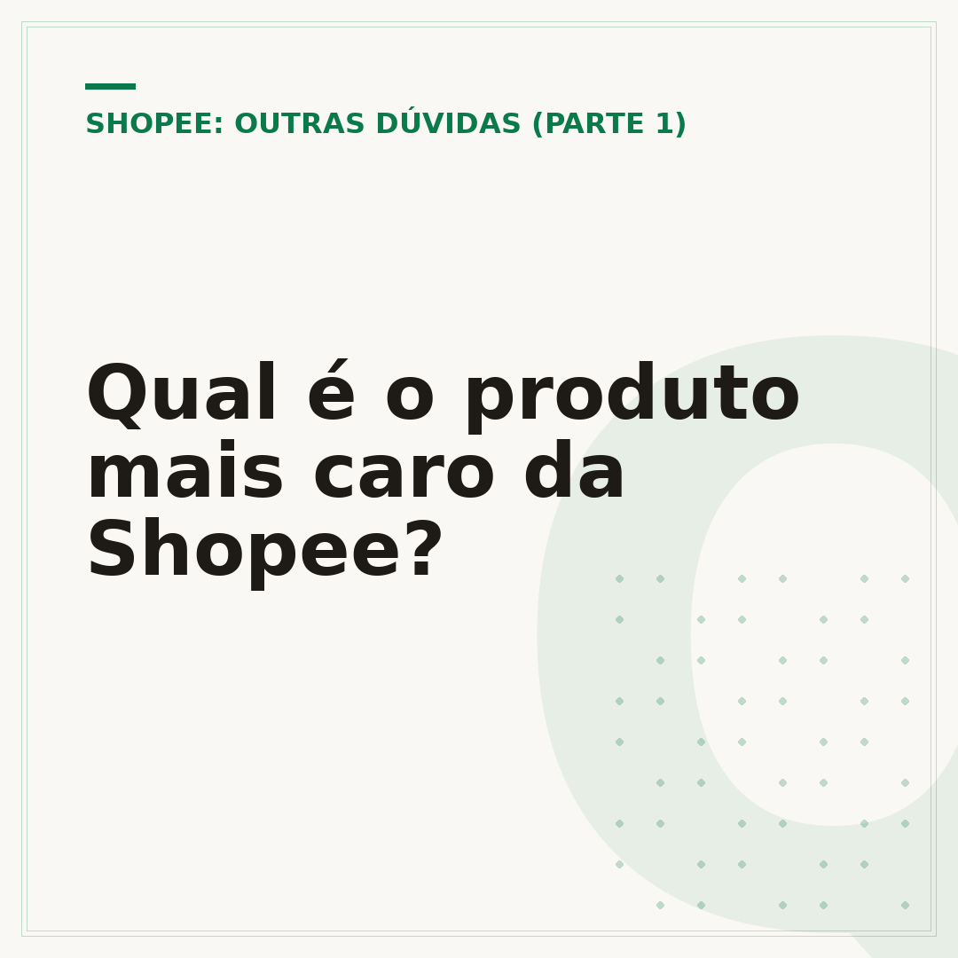 Qual é o produto mais caro da Shopee?